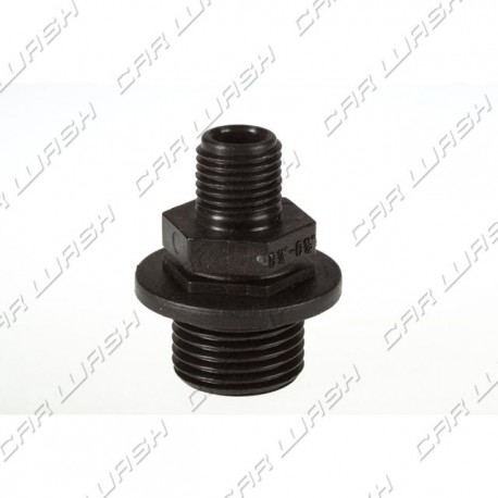 Raccordo nipplo ridotto M1/2"- M1/4" in plastica