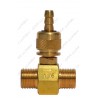 Eiettore regolabile ottone detergente aggressivo 3/8 MM