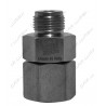 Straight swivel coupling