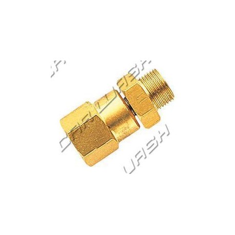 Swivel connection in Brass 
