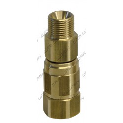Raccordo Girevole diritto prolungato Ottone 3/8 MF