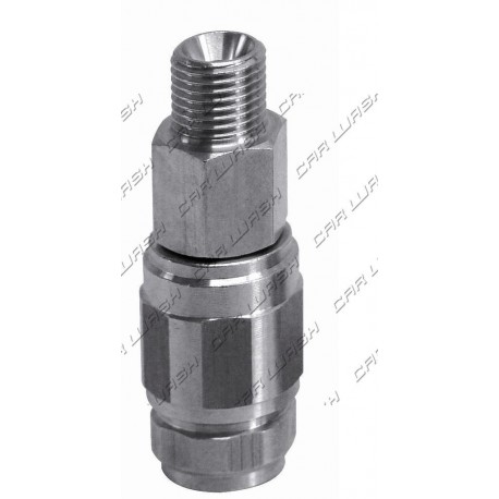Stainless steel swivel connector