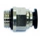 Quick coupling with OR 1/4 10x8