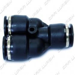 Rapid Y-shaped fitting 8x6 intermediate nylon