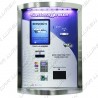 Stainless steel starter, TOUCH screen 12 '', with reader, electronic coin validator, CARD system