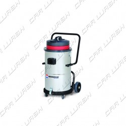 Aspirapolvere/liquidi con Maniglione SM 50 B - Fusto Basculante in INOX 50 lt - 1400 W