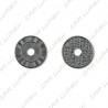 Token stainless steel diam 24 mm hole