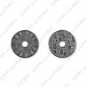 Stainless steel coin diam 26 mm