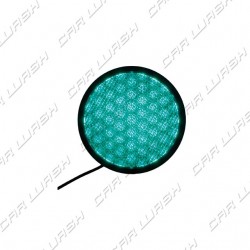 Green LED Traffic Light 8 W 220 V. - d. 214 mm. (200)