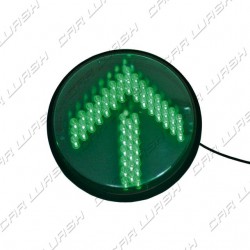 Freccia Verde Semaforo a led 7 W 220 V. - d. 214 mm. (200)