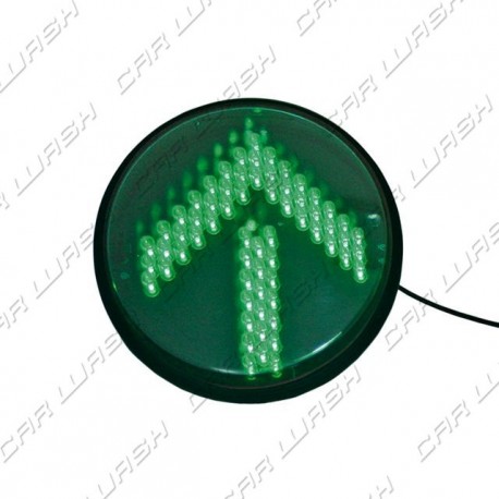 Freccia Verde Semaforo a led 7 W 220 V. - d. 214 mm. (200)