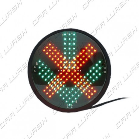 Green Arrow / Red Cross LED traffic light