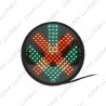 Green Arrow / Red Cross LED traffic light