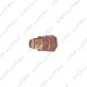 Light straight swivel connector MF3/8