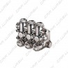 Nickel-plated complete head for NMT CAR WASH pump