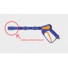 Foam Injector / Mousse Brass for High Pressure Nozzle 1.45 mm (110 bar 11 lt)