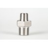 Reduced M3 / 8 M1 / 4 stainless steel nipple connection