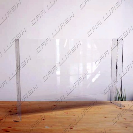 Small plexiglas wind protection 80x70x28 cm