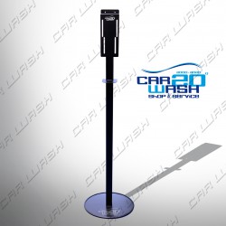 Sanitizing floor stand