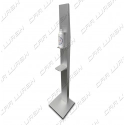 Floor stand for disinfectant gel
