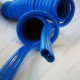  64/5000 Double spiral hose 6x4 12 m with blue memory without fittings