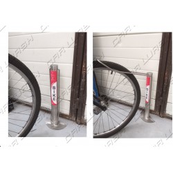 Stainless steel bicycle support
