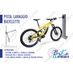 A4 sticker for bike / bike holder