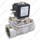 ODE 2-way solenoid valve 1/2 '' INOX Viton+stainless steel passage 16