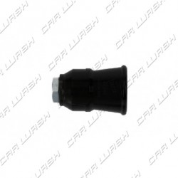 Nozzle holder 1/4 -1/4 with black protection