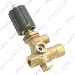 Pressure regulator 40L 200 bar with black knob