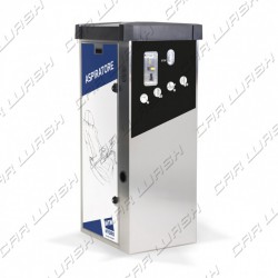 2,2kW AC1 aspirator with electronic coin mechanism and 400 V polyester filter
