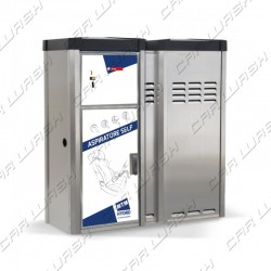 Aspiratore Doppio AS2 2,2kW con gettoniera elettronica e filtro in poliestere 400 V