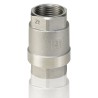 Medium pressure stainless steel anti-return valve FF1 / 2 '' CROMAX