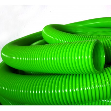 Green suction hose D38 (20 mt skein)