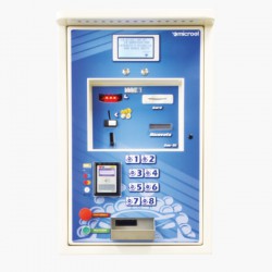 Washing system starter with reader