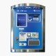 Stainless steel starter, TOUCH screen 12 '', with reader, electronic coin validator, CARD system