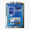 Stainless steel starter, TOUCH screen 12 '', with reader, electronic coin validator, CARD system