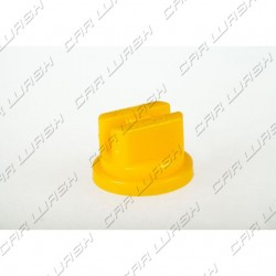 Flat Head atomizer nozzle in yellow plastic