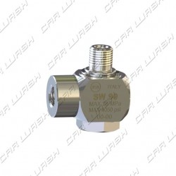 Swivel coupling 90° MF1/4 SW90 SS