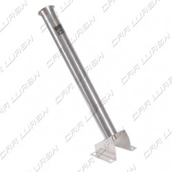 Rigid lance support in stainless steel