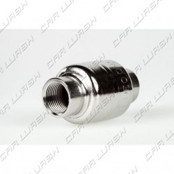 Low pressure valve. stainless steel backstop FF 3/8 ''