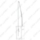 Flexible vertical arm with 1 INTERNAL + rotating spring