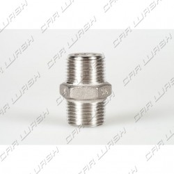 Stainless steel MM1 / 4 nipple connection