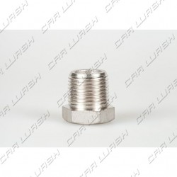 Raccordo tappo a testa esagonale M1/4 inox