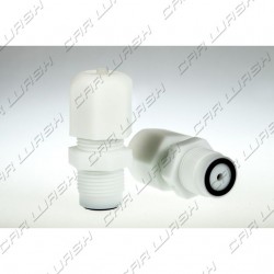 Kit 2 valvole Dutral/ epdm - bianche (Shampoo alcalino)