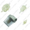Oil filter P.G. diam. 6-8x2 plastic 120mic
