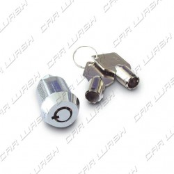 Lock with 2 L23 tubular keys