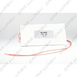 Adhesive heater resistance