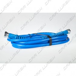 Blue comfort hose L 3.50 thermoplastic R1 200 bar att.3 / 8F