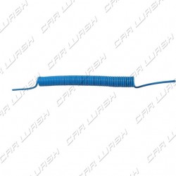 Spiral blue tube